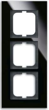 Busch-Jaeger 1723-825 Rahmen 3-fach carat Glas schwarz