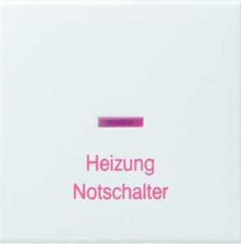 Gira 067803 System 55 Wippe "Heizung Notschalter" reinweiss glänzend ***RESTPOSTEN***