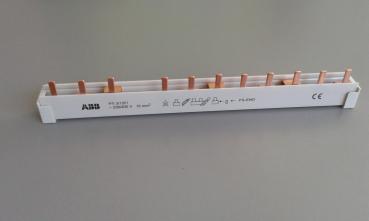ABB Phasenschiene PS3/12FI (ablängbar) 3-polig 12 Module FI-Schiene (2CDL230002R1012)