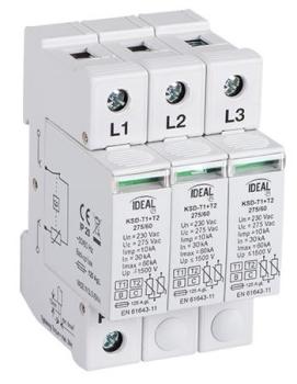 Kanlux Überspannungsbegrenzer KSD-T1+T2 275/180 3P (23921)