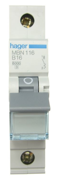 Hager Leitungsschutzschalter MCN100 IP20 LS-Schalter Schütz