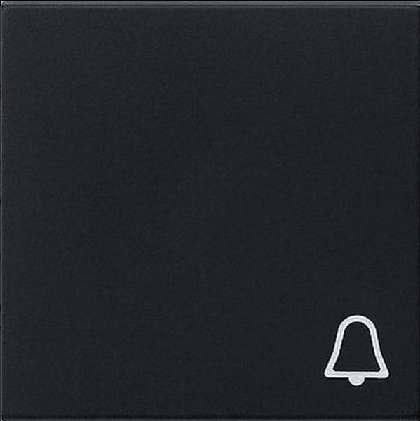 Gira 0286005 System 55 Wippe mit Symbol Klingel Schwarz matt ***RESTPOSTEN***