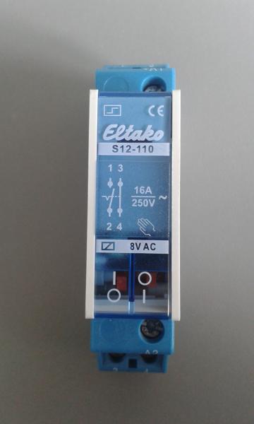 Eltako Stromstossschalter S12-110-8V (21110010)