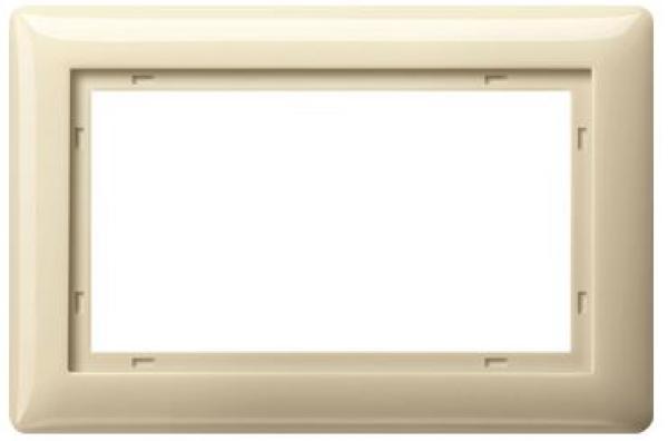 Gira 100101 System 55 Rahmen Standard 55 Cremeweiß glänzend 1,5-fach ***RESTPOSTEN***