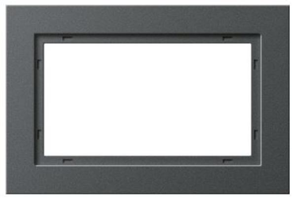 Gira 100123 System 55 Rahmen E2 Anthrazit 1,5-fach