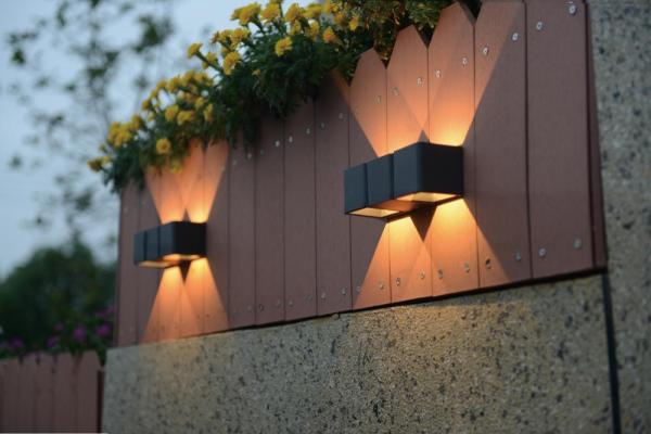 SHADA LED Außen-Wandleuchte Lissabon 5,5W 110lm 2700K, Farbe anthrazit, EEC: F (1000518)