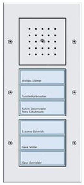 Gira 126866 Türstation Audio AP 6-fach Reinweiss