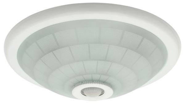 Kanlux Plafondbeleuchtung Leuchte mit 360° Bewegungsmelder FOGLER DL-240O 2x max 40W, ohne Leuchtmittel (18120)