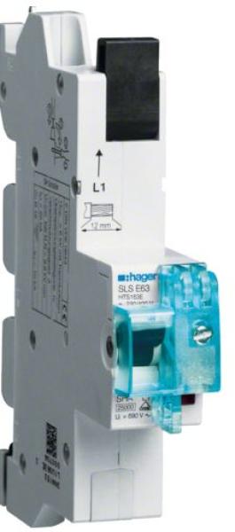Hager HTS135E SLS-Schalter 1 x 35 A mit Adapter