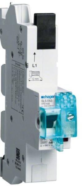 Hager HTS150E SLS-Schalter 1 x 50 A mit Adapter