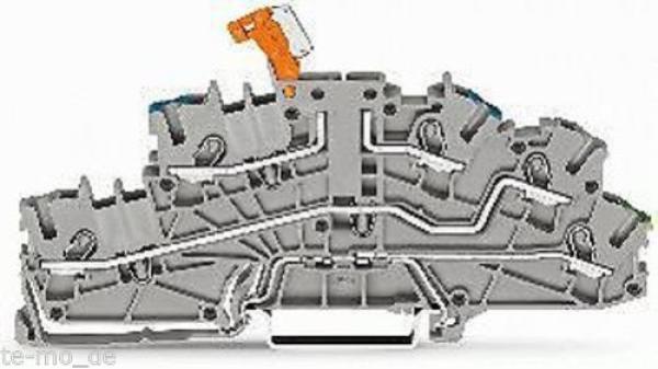 1 Stück WAGO Etagenklemme 2003-6641 TOPJOB S NT/L/PE grau