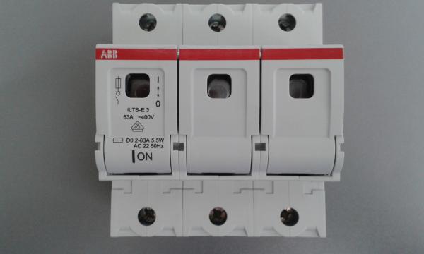 ABB NEOZED D0-Lasttrennschalter ILTS-E3, 3 polig x 63A