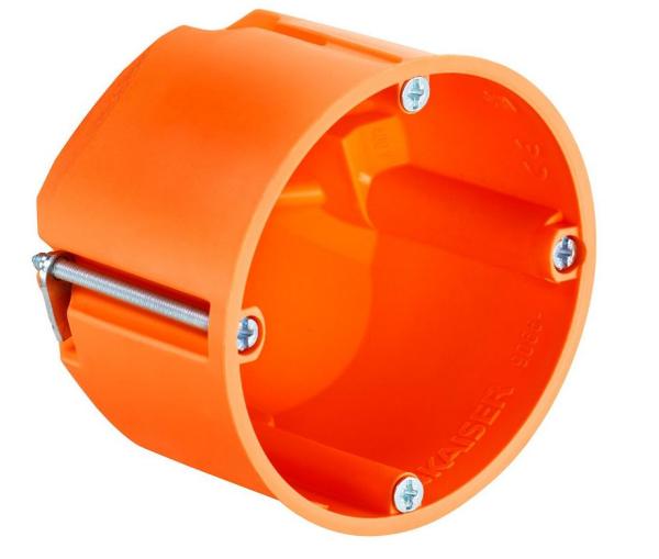 1 STÜCK Kaiser 9066-01 Geräte-Verbindungsdose luftdicht orange