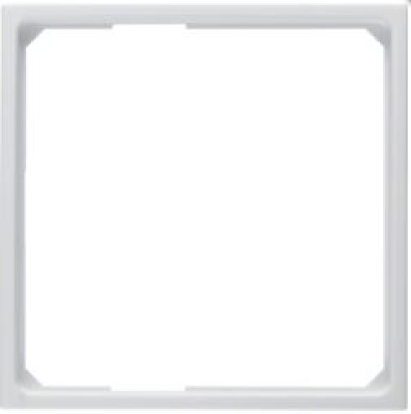 Berker 11099089 Zwischenring 50x50mm S.1 polarweiß glänzend