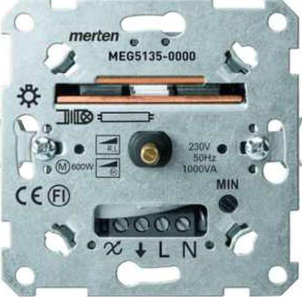 Merten MEG5135-0000 Drehdimmer-Einsatz 60-1000VA