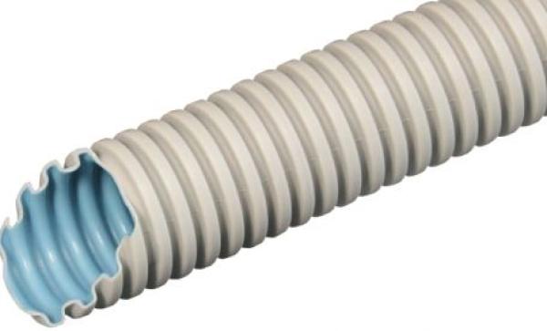 Fränkische FBY-EL-F20 flexibles Wellrohr Isolierrohr M20 / 100 m Ring GRAU (26230020)