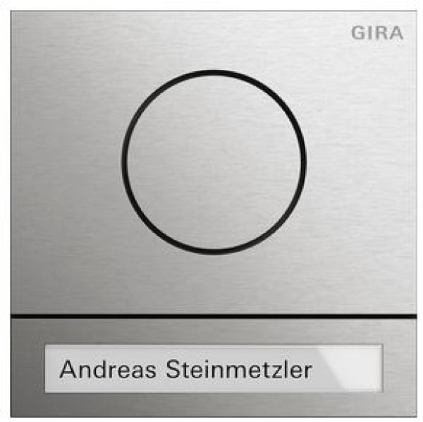 Gira 5565920 System 106 Türstationsmodul Edelstahl