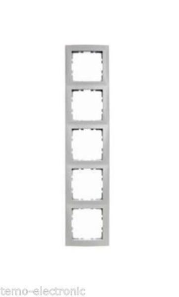 Berker 10158989 Rahmen 5-fach S.1 polarweiß glänzend