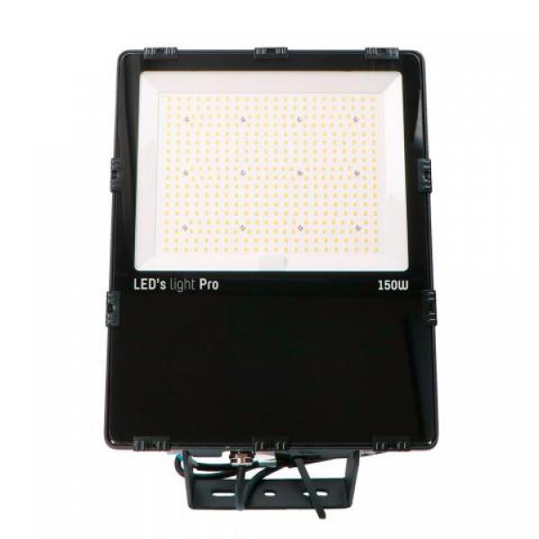 SHADA LED-Strahler Flutlichtstrahler 150W 24000lm 4000K IP66, schwarz EEC: C (230093)