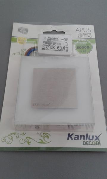 Kanlux LED-Zierleuchte APUS LED AC-WW, 3000K, 13lm, warmweiss (23800)