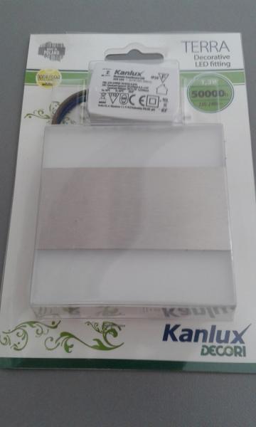 Kanlux LED-Zierleuchte TERRA LED AC-WW, 3000K, 13lm, warmweiss (23806)