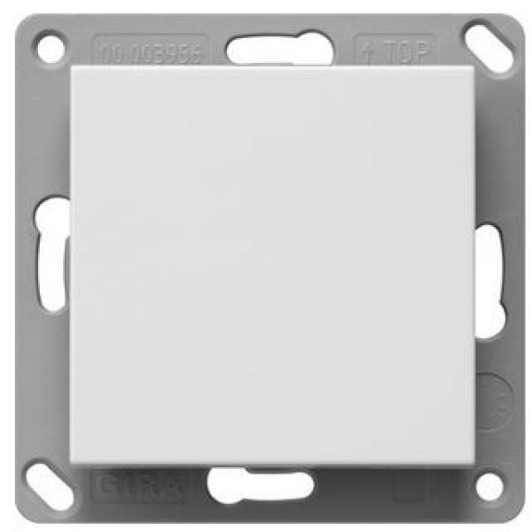 Gira 242127 EnOcean Funk Wandsender 1-fach Reinweiß seidenmatt