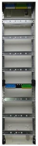 Hager Verteilerschrank mit 1x Verteiler ZU37KS, ZB31S
