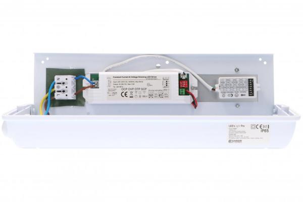 SHADA LED Wand- und Deckenleuchte mit Sensor IP65, 11W, 100-1200lm dimmbar, 3000K/4000K/6000K, 35cm, EEC: F (2710011)