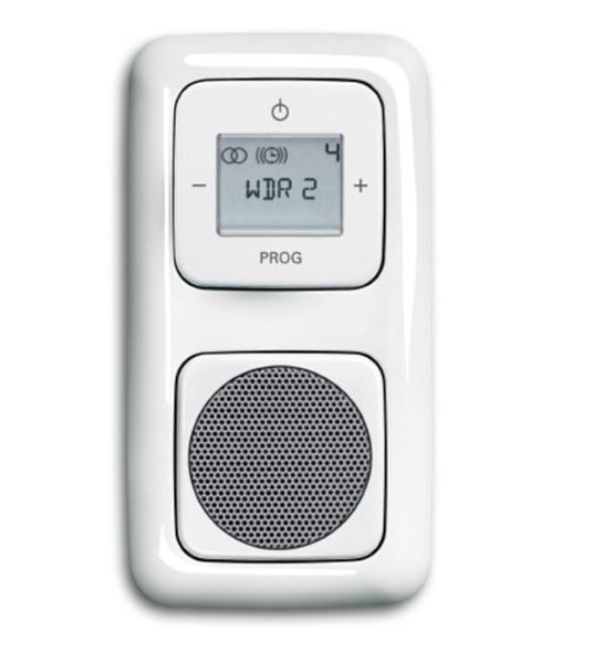 Busch-Jaeger Radio DAB+ Komplett-Set ReflexSI 2-fach alpinweiss (8215U-101 + 8223U + 8252-214-101 + 8253-214 + 2512-214)