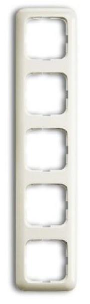 Busch-Jaeger 2515-212 Duro2000 Si Rahmen 5-fach cremeweiss