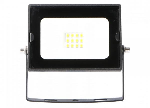 SHADA LED-Strahler Flutlichtstrahler 10W 800lm 4000K schwarz IP65, EEC: A-A++ (0300642) ***RESTPOSTEN***