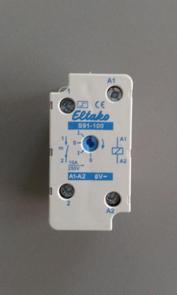 Eltako Stromstossschalter S91-100-8V (91100010)