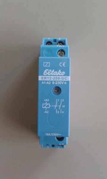 Eltako elektronisches Schaltrelais ER12-200-UC 8-230VUC (22200002)