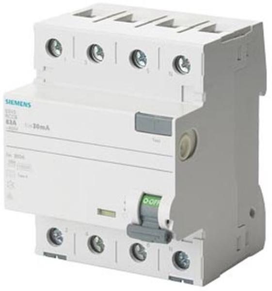 Siemens 5SV3346-6 FI-Schutzschalter 63/0,03A 4-polig