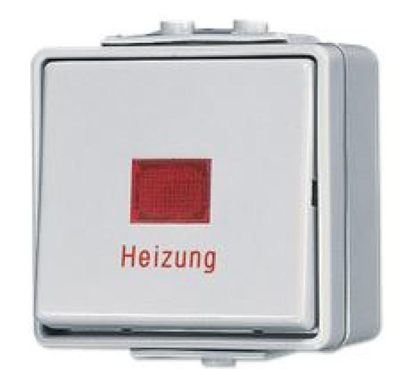 Jung 606HW Heizungsschalter 10 AX 250 V ~ WG600