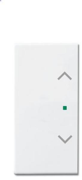 Busch-Jaeger 6232-20-84 Busch-free@home Wippe future® linear 2-fach links/rechts, mit Symbol "Jalousie" studioweiß