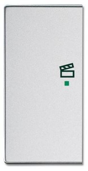 Busch-Jaeger 6233-21-83 Busch-free@home Wippe future® linear 2-fach links, mit Symbol "Szene" alusilber