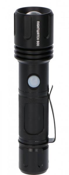 SHADA LED Taschenlampe 6W 600lm, IPX4, 1x LI-Ion Akku 2200mAh - CREE Zoom (0700344)