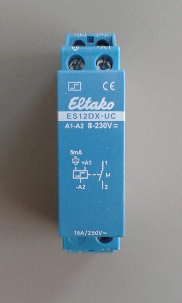 Eltako Stromstossschalter elektronisch ES12-DX-UC Duplex-Technologie (21100002)