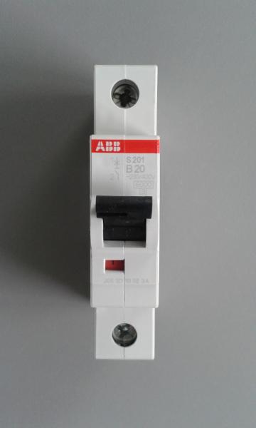 ABB S201-B20 B 20 A 1-polig Leitungsschutzschalter 