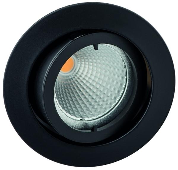 Deckeneinbaustrahler Rutec 5537 Farbe: schwarz-matt , Alu-Druckguss / ohne Lampe