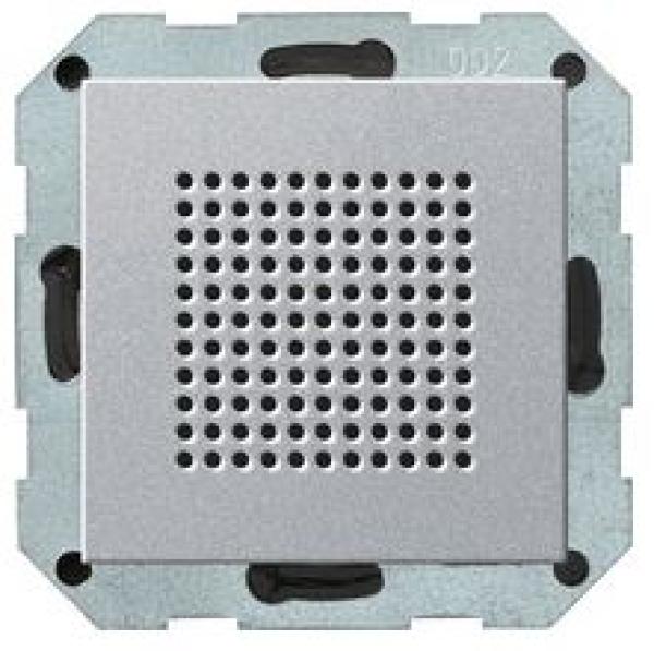Gira 228226 System 55 Lautsprecher Unterputz-Radio Farbe Aluminium lackiert