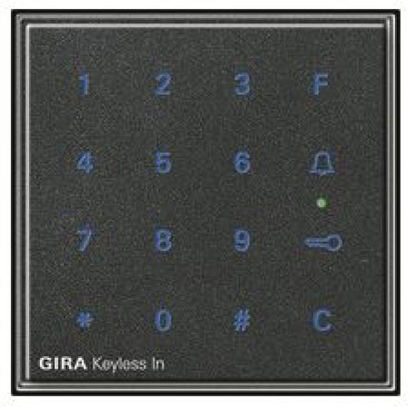 Gira 260567 TX44 Keyless In Codetastatur Anthrazit