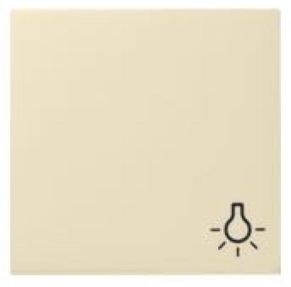 Gira 028501 System 55 Wippe mit Symbol Licht Cremeweiß glänzend ***RESTPOSTEN***