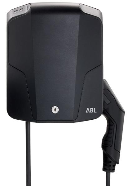 ABL Wallbox eMH1, 11kW, 16A/400V 3-phasig, 6m. Ladekabel Typ 2, FI Typ. A + DC (1W1101)