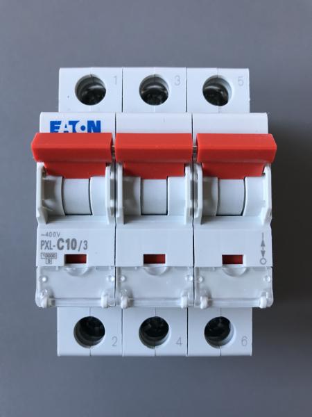 EATON Leitungsschutzschalter FUG PXL-C10/3 C10A 3polig (236422)