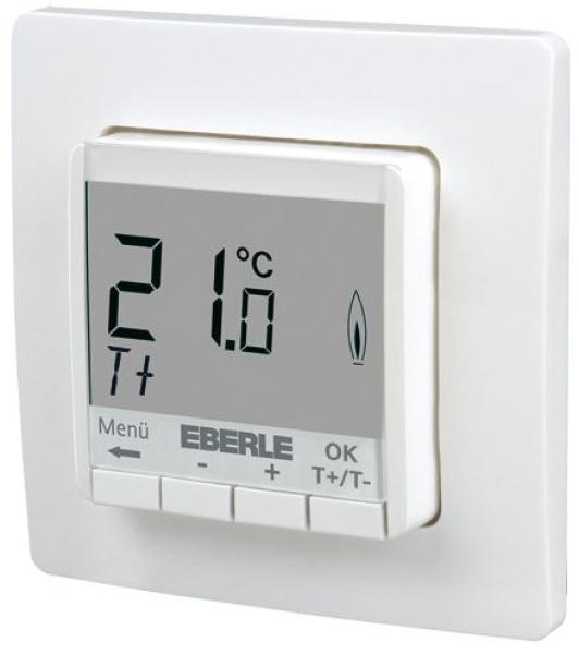 Eberle Temperaturregler mit Display weiß FIT np 3R Raumregler (527815455100)