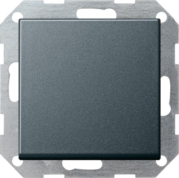 GIRA System 55 anthrazit Tastschalter Kreuz 012728 ***RESTPOSTEN***