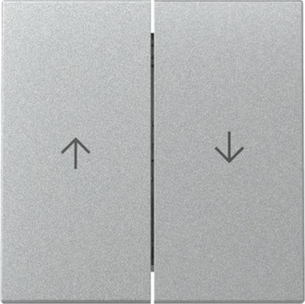 Gira 329426 System 55 Jalousiewippen Farbe Alu lackiert