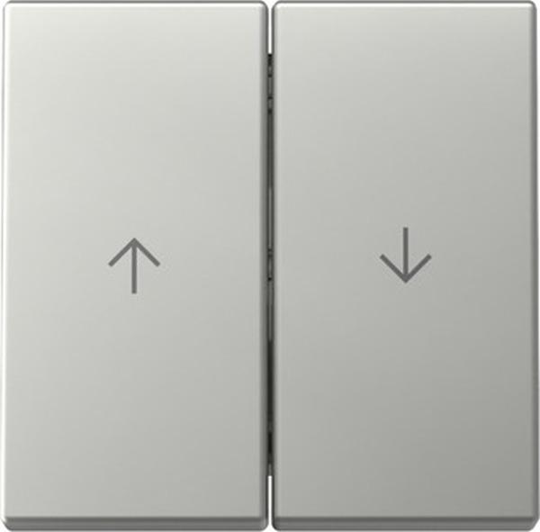 Gira 3294600 System 55 Wippe 2fach mit Pfeilsymbol Edelstahl